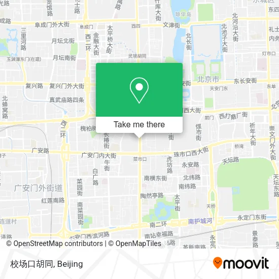 校场口胡同 map