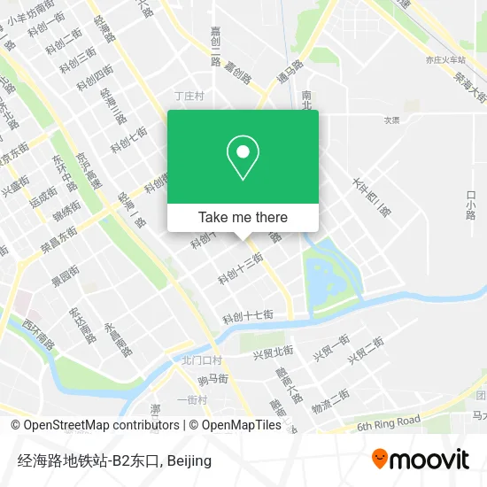 经海路地铁站-B2东口 map