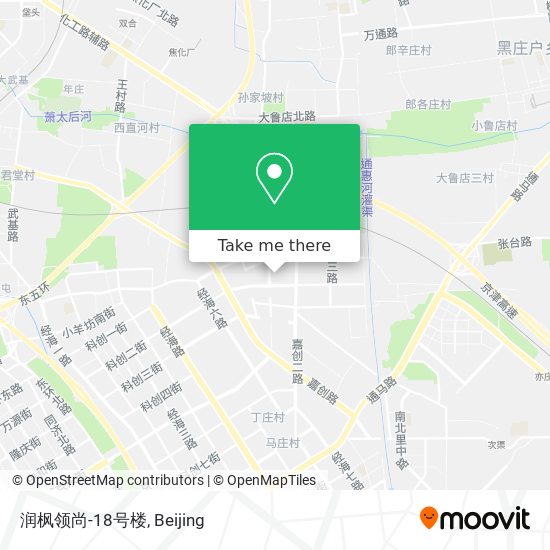 润枫领尚-18号楼 map