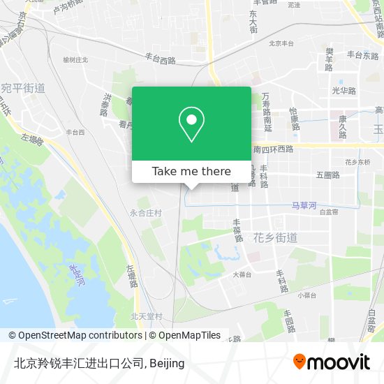北京羚锐丰汇进出口公司 map
