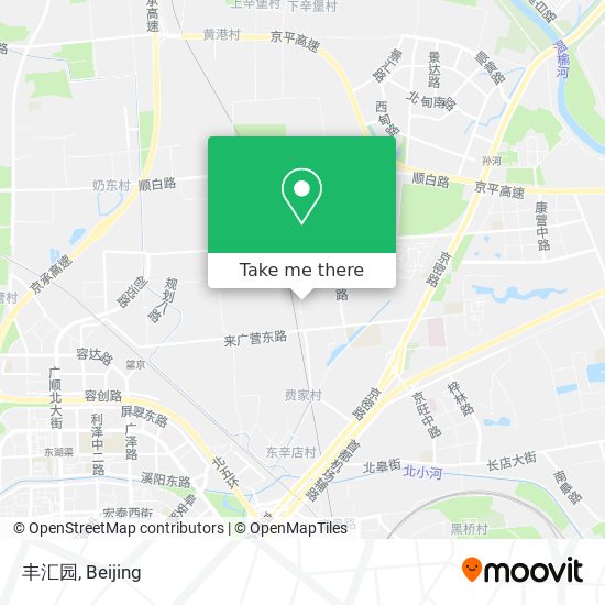 丰汇园 map