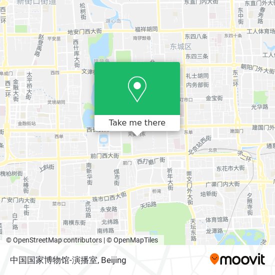 中国国家博物馆-演播室 map