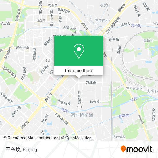 王爷坟 map