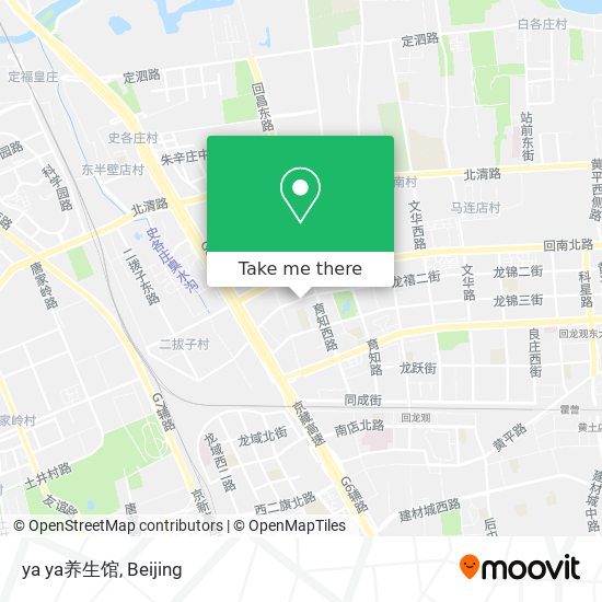 ya ya养生馆 map