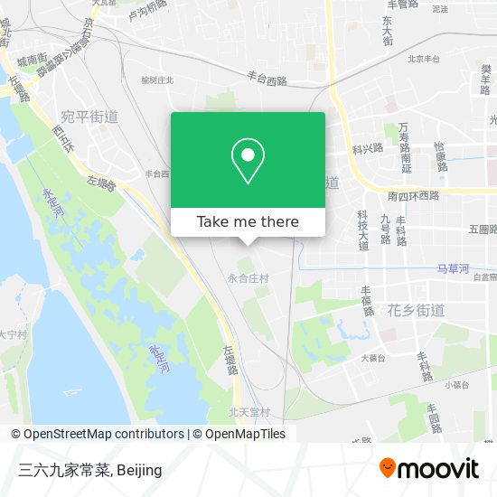 三六九家常菜 map