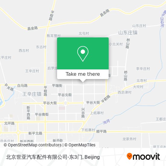 北京世亚汽车配件有限公司-东3门 map