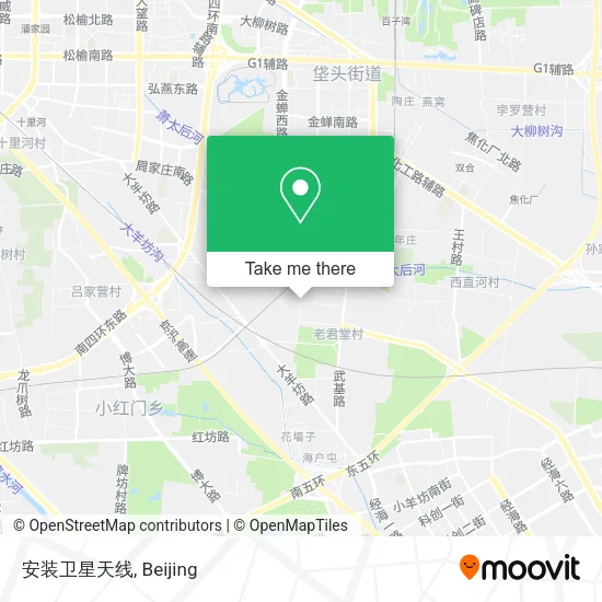 安装卫星天线 map