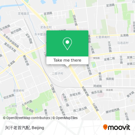 兴汗老首汽配 map