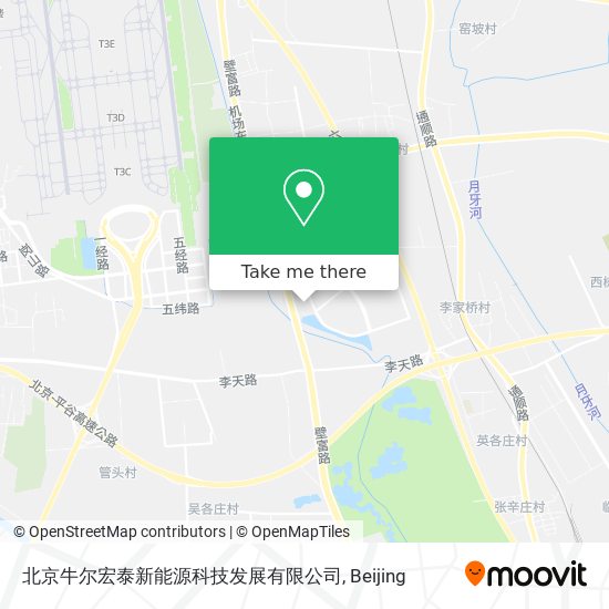 北京牛尔宏泰新能源科技发展有限公司 map