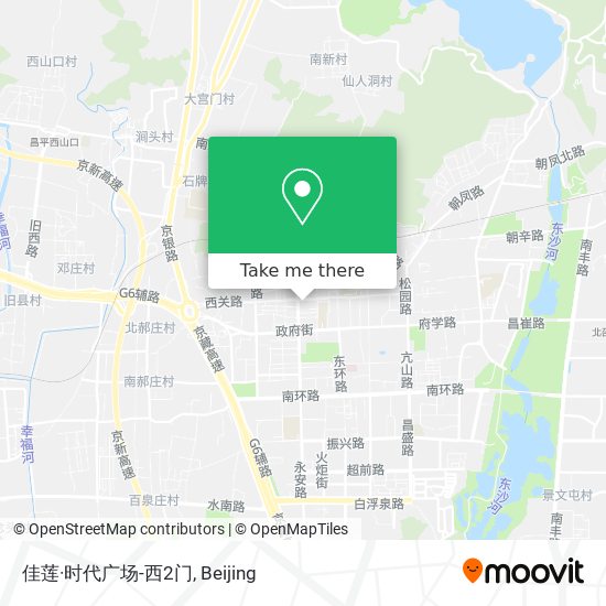 佳莲·时代广场-西2门 map