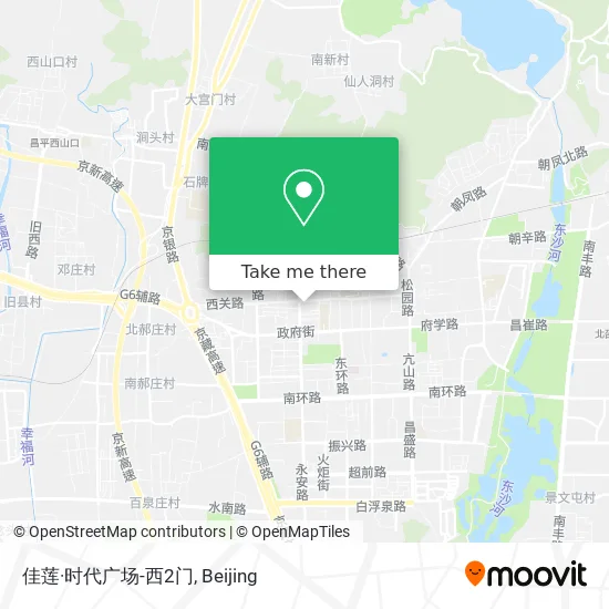 佳莲·时代广场-西2门 map