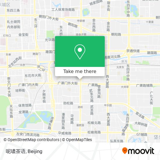 呢噥茶语 map