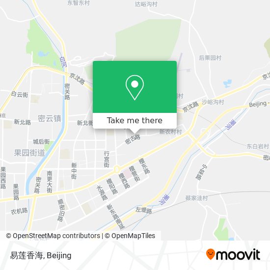 易莲香海 map
