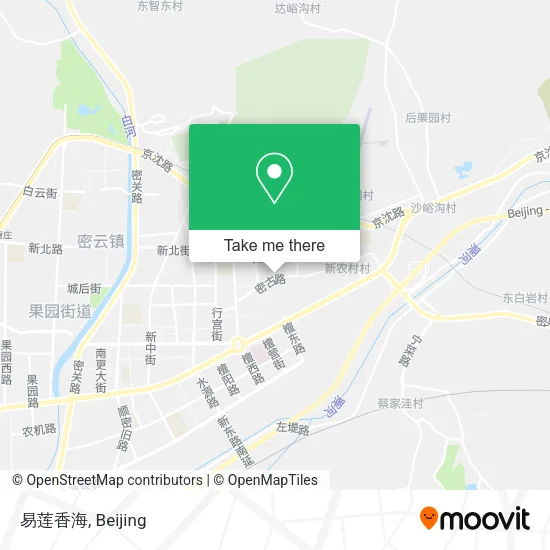 易莲香海 map