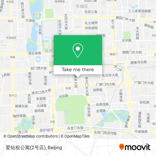 爱短租公寓(2号店) map