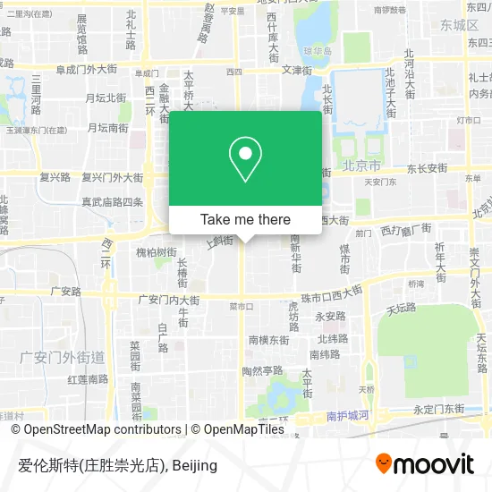 爱伦斯特(庄胜崇光店) map