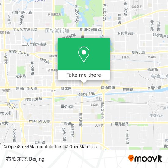 布歌东京 map