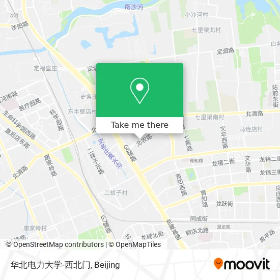 华北电力大学-西北门 map