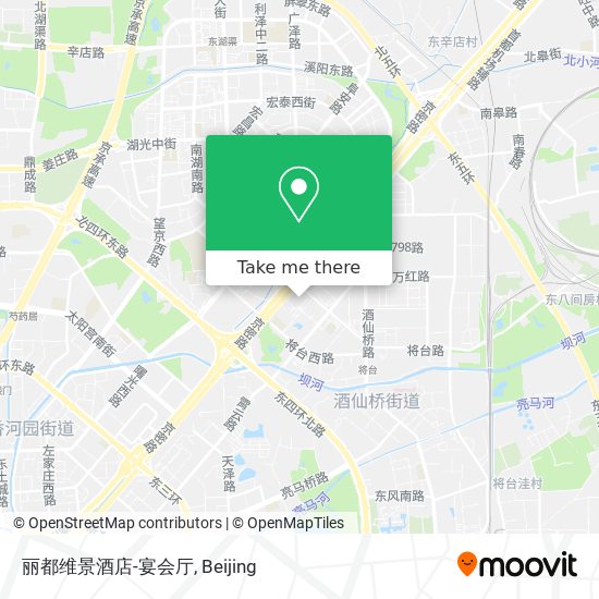 丽都维景酒店-宴会厅 map