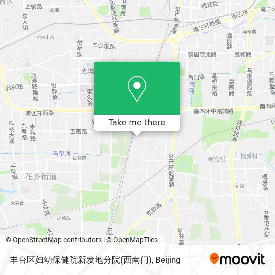 丰台区妇幼保健院新发地分院(西南门) map