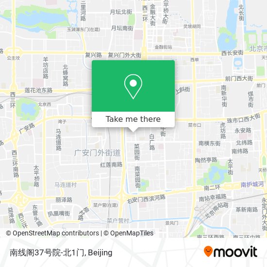 南线阁37号院-北1门 map