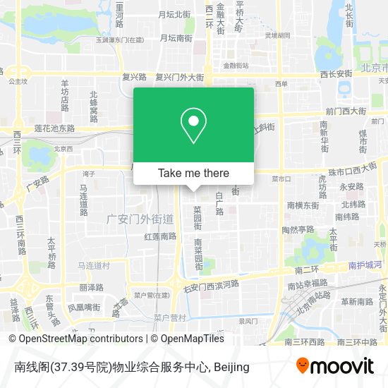 南线阁(37.39号院)物业综合服务中心 map