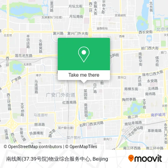 南线阁(37.39号院)物业综合服务中心 map