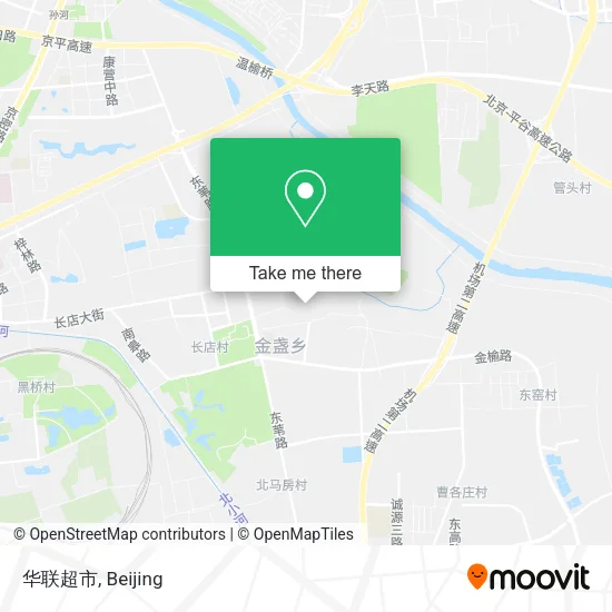 华联超市 map