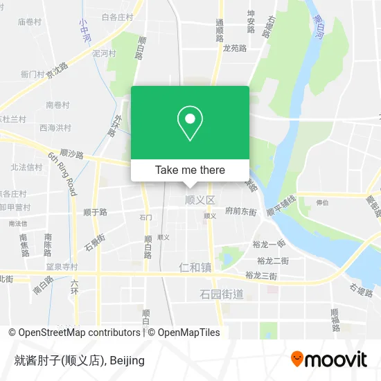 就酱肘子(顺义店) map