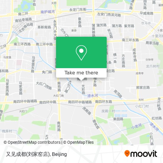 又见成都(刘家窑店) map