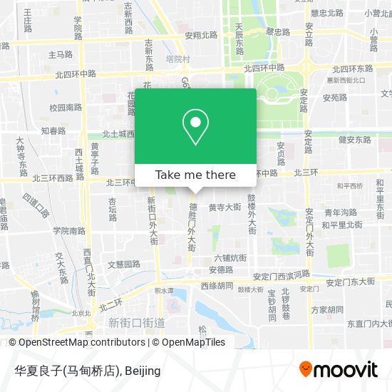 华夏良子(马甸桥店) map