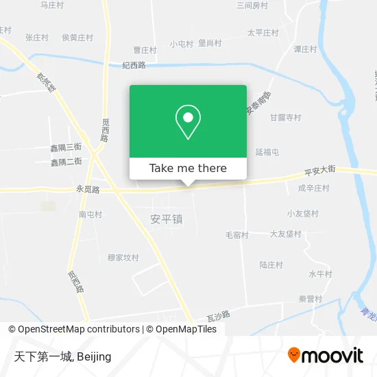 天下第一城 map