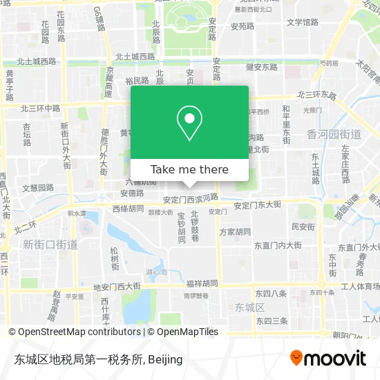 东城区地税局第一税务所 map