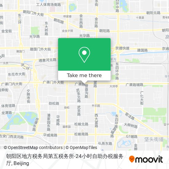 朝阳区地方税务局第五税务所-24小时自助办税服务厅 map