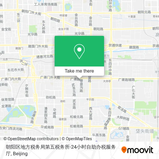 朝阳区地方税务局第五税务所-24小时自助办税服务厅 map