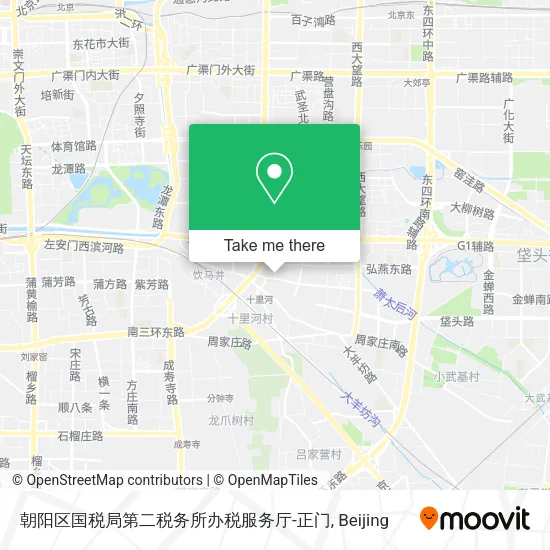朝阳区国税局第二税务所办税服务厅-正门 map