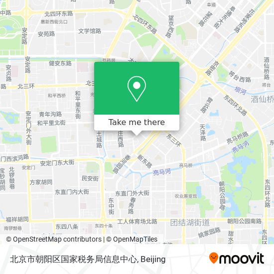 北京市朝阳区国家税务局信息中心 map