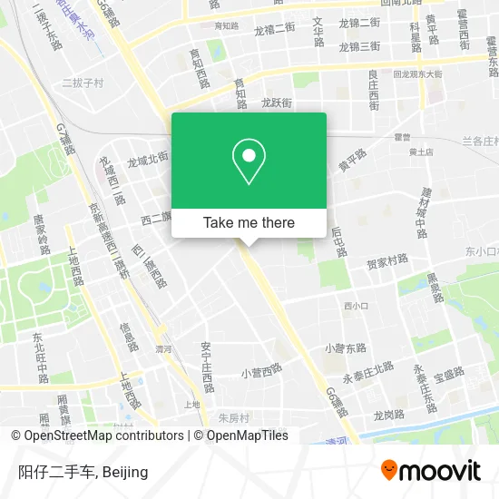 阳仔二手车 map