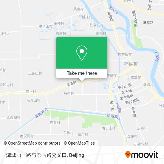 漷城西一路与漷马路交叉口 map