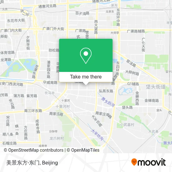 美景东方-东门 map