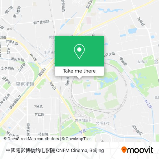 中國電影博物館电影院 CNFM Cinema map