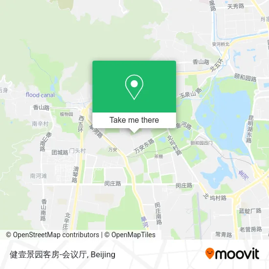 健壹景园客房-会议厅 map