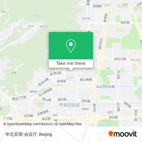 华北宾馆-会议厅 map