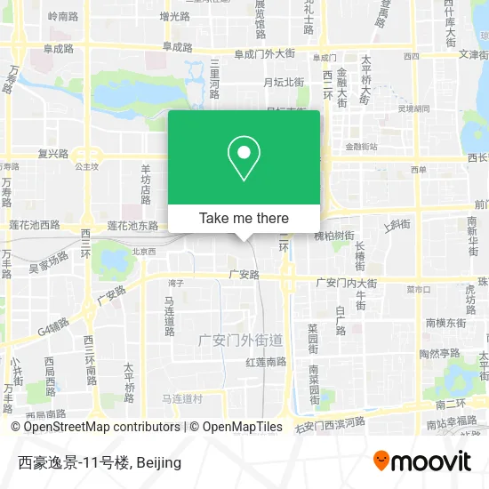 西豪逸景-11号楼 map