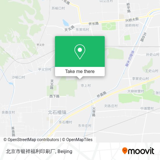 北京市银祥福利印刷厂 map