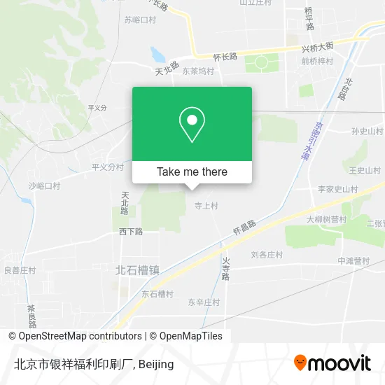 北京市银祥福利印刷厂 map