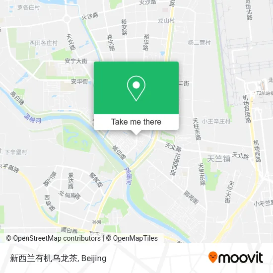 新西兰有机乌龙茶 map