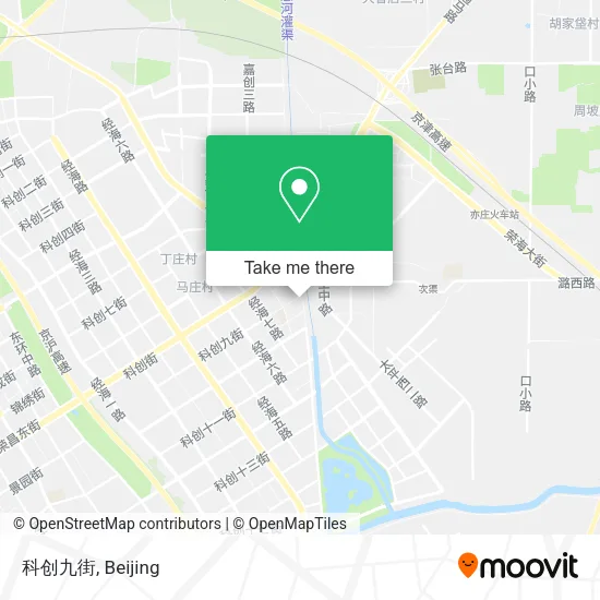 科创九街 map