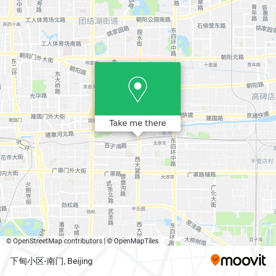 下甸小区-南门 map