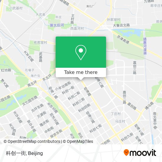 科创一街 map